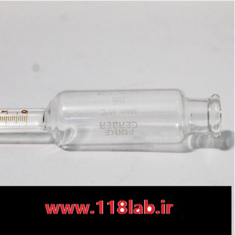 بوترمتر شیر milk butyrometer original gerber بوتیرومتر شیر 8 درصد