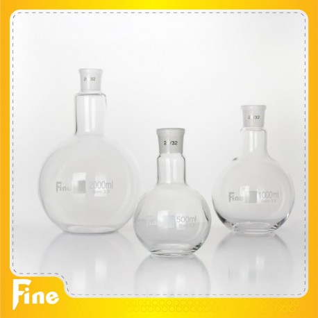 بالن ته صاف فاین گلاس Boiling Flat flasks Fine Glass