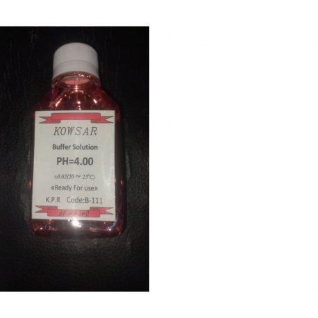 بافر پی اچ 4 ایرانی Buffer concentrate pH 4.00