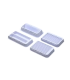 قایقک هشت کانال  کانال 21012 Reservior ps White Stoped Bottom 4ml  12 CHs  Chanel Sterilized