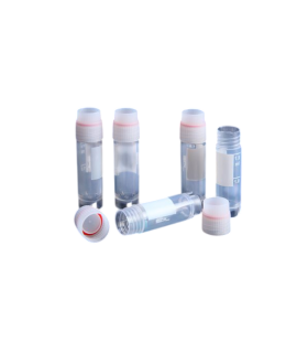 کرایو ویال  ml 1/8 واشردار  43112 1/8 Washer  ml 1/8   Cryovial .Cap Style External   DNase/RNase free Sterile