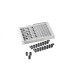 پلیت الایزا96 خانه استریپ 8عددی Immuno Plate Wells 96 Strip Single well type 38296