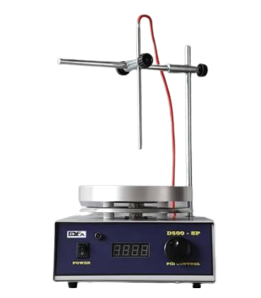 هات پلیت همزن تمام دیجتیال  با سنسور مجزا دقت بالا مدل d500sp  hot plate