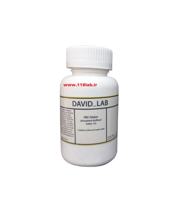 بافر فسفات سالین Phosphate buffered saline PBS DAVID LAB