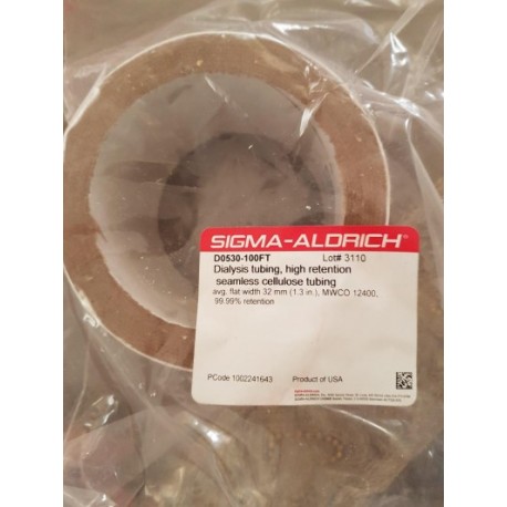 کیسه دیالیز Dialysis tubing sigma D0530 12000k